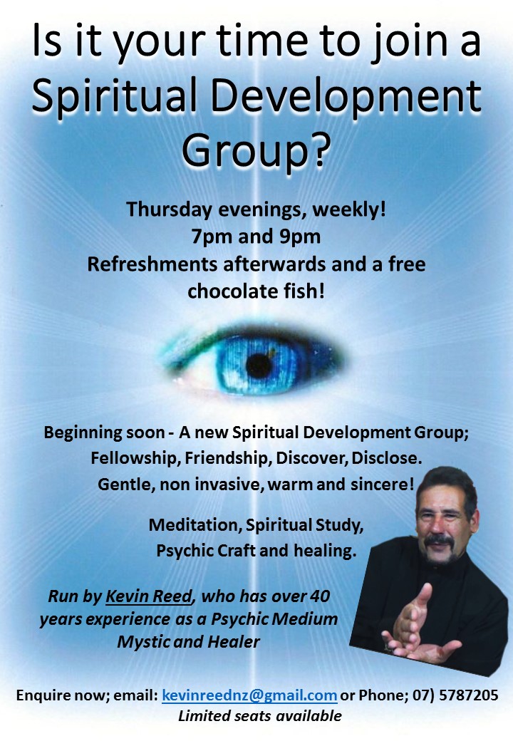 Spiritual Development Open Group - come and share!