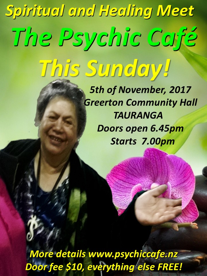 Psychic Cafe is on again this Sunday!!!!