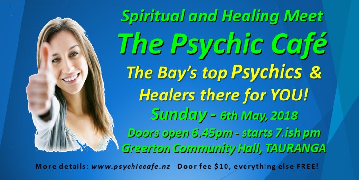 The Psychic Café the ‘Number one’ Spiritual and Healing Centre in the Bay of Plenty