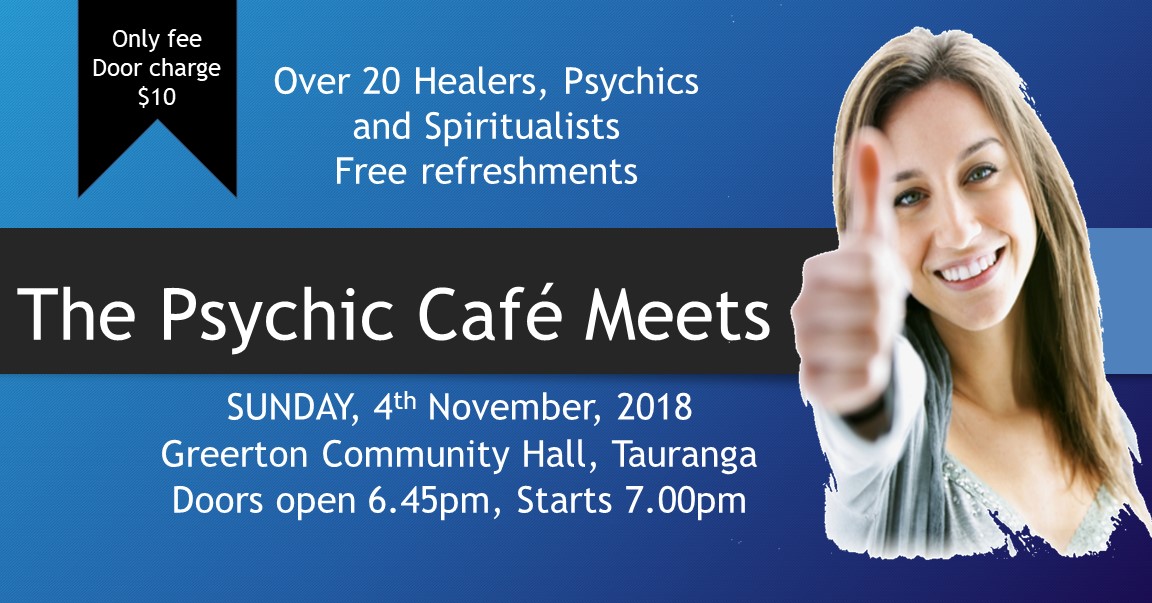 Spiritual Centre Psychic Cafe next on 4th November !!!!!