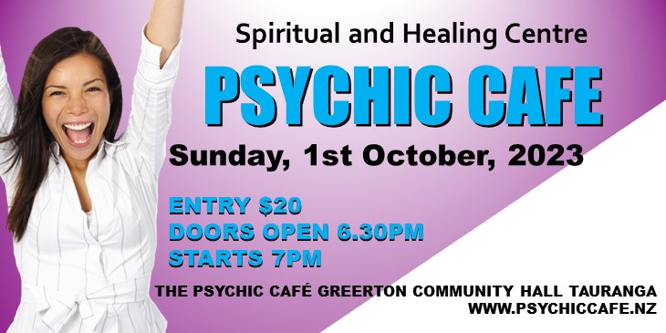 Psychic Cafe Meets 1st October!!!