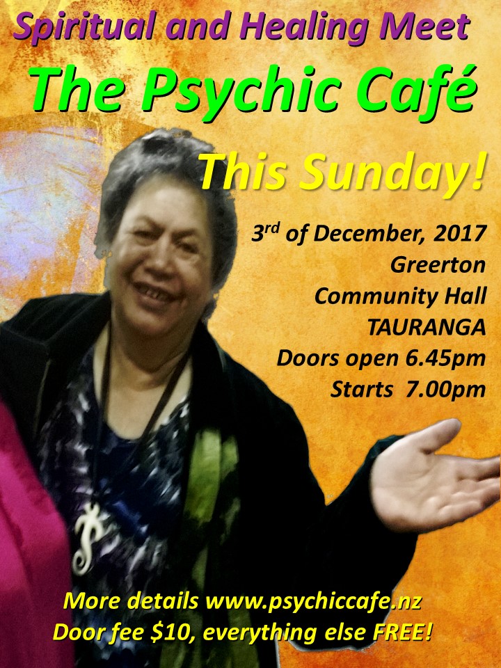 Read more about the article Psychic Cafe Spectacular this Sunday!