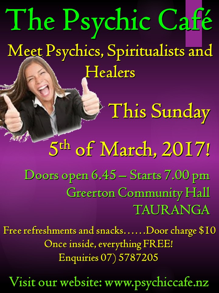 You are currently viewing Psychic Cafe Meets this Sunday 5 March yayy!!!