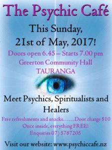 Read more about the article Psychic Cafe Sunday 21st May 2017