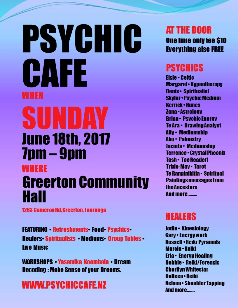 You are currently viewing OMG Psychic Cafe this Sunday – a must go!