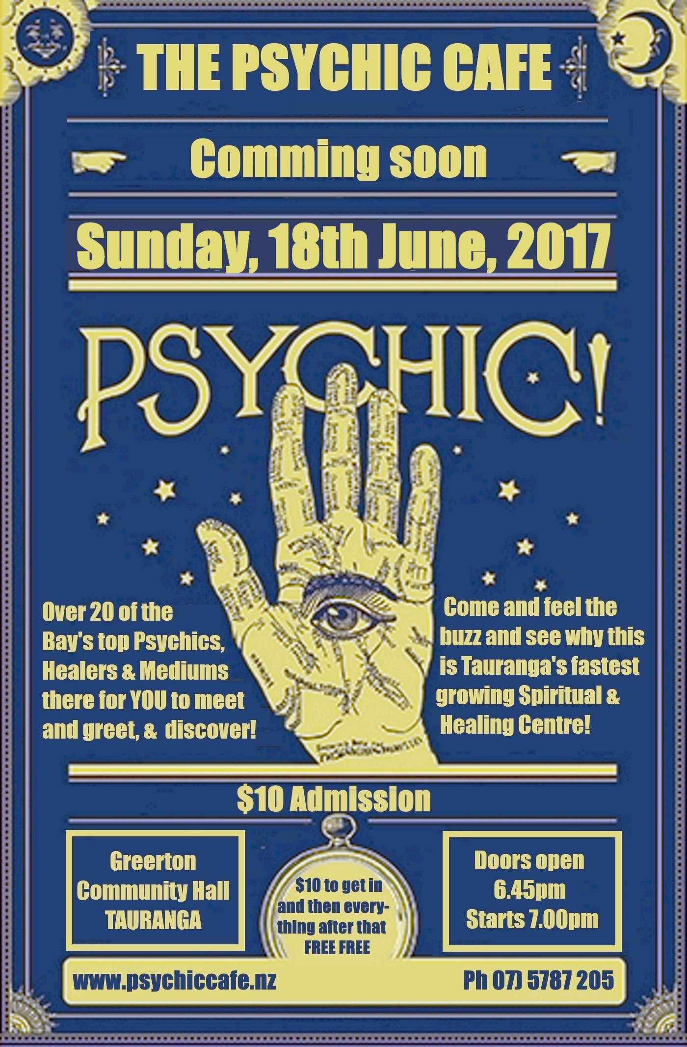 You are currently viewing See what the ‘buzz’ is about…Psychic Cafe this Sunday 18th June