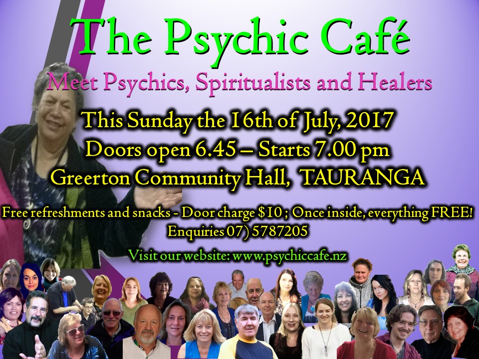 Read more about the article TAURANGA PSYCHIC CAFÉ SPECTACULR!!!!!!!!!!