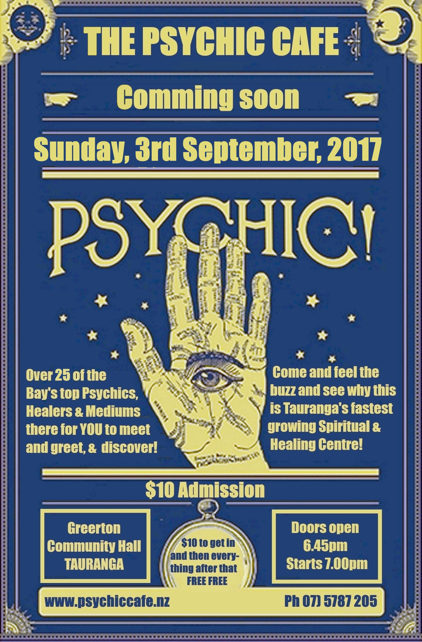 You are currently viewing Tauranga Psychic Café Spectacular is on again