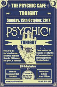 Read more about the article Tauranga Psychic Cafe TONIGHT!!!!!!!!!