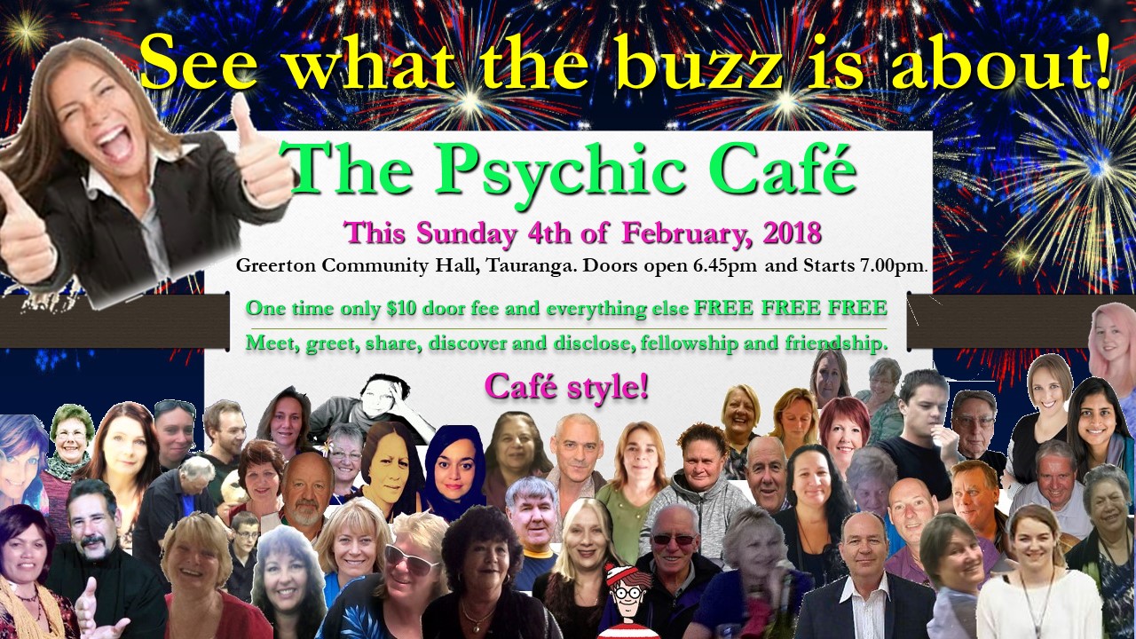 You are currently viewing Psychic Cafe Meet – this Sunday, 4th Feb, 2018!!!!!