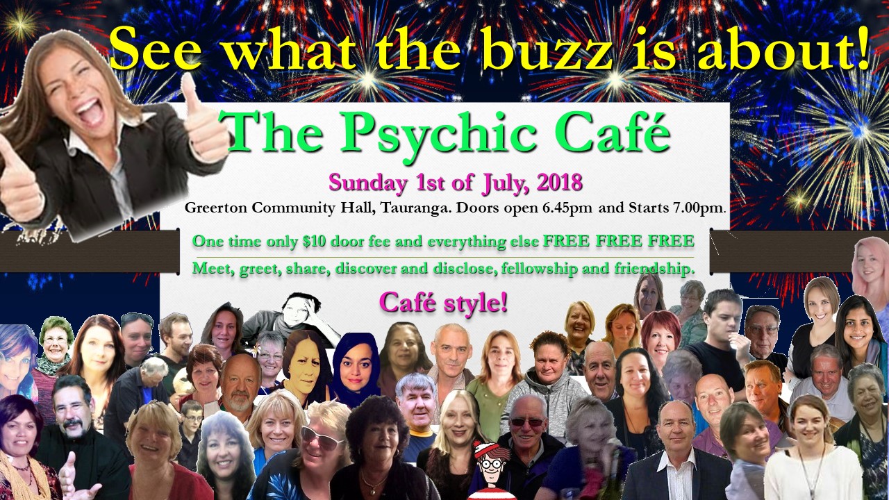 Read more about the article Fist Sunday July (1st July, 2018) -The Psychic Café is back!!!