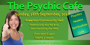 Read more about the article The Psychic Cafe ‘Meet’! 16th September, 2018