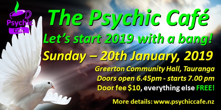 You are currently viewing Psychic Cafe Tauranga -First Meet for 2019!