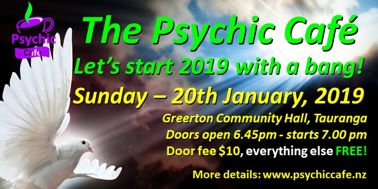 Read more about the article Psychic Cafe Tauranga -First Meet for 2019!