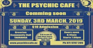 Read more about the article Psychic Cafe ‘meets’ again, 3rd March 2019, yay!!!!