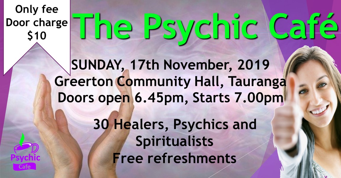 Read more about the article Psychic Cafe Meets November 17th 2019!!!