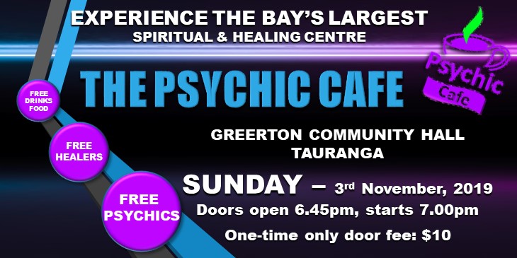 Read more about the article Psychic Cafe Spiritual Centre Meets 3rd November 2019!!!