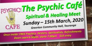 Read more about the article Psychic Cafe Meets again: March 15th, 2020!!!