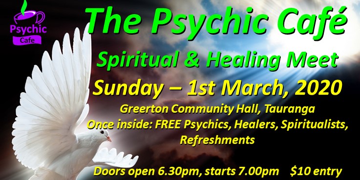 Psychic Cafe Meets again: March 1st, 2020!!!