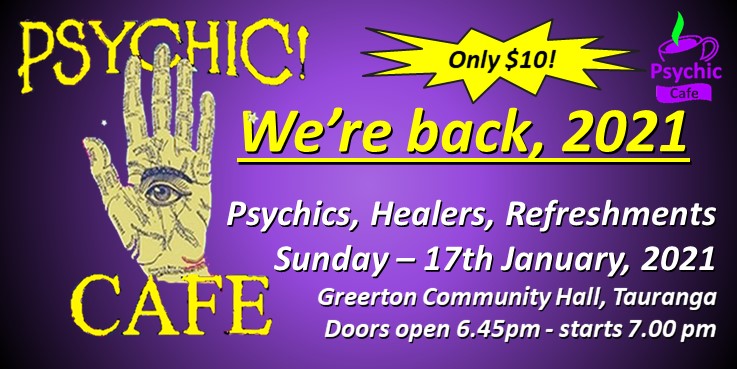 Psychic Cafe 2021 We’re back!