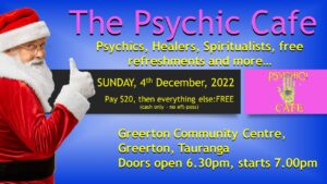 Read more about the article Psychic cafe ‘Meets’ December 4th, 2022!