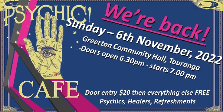 You are currently viewing Psychic Cafe next Meet 6th November!!!