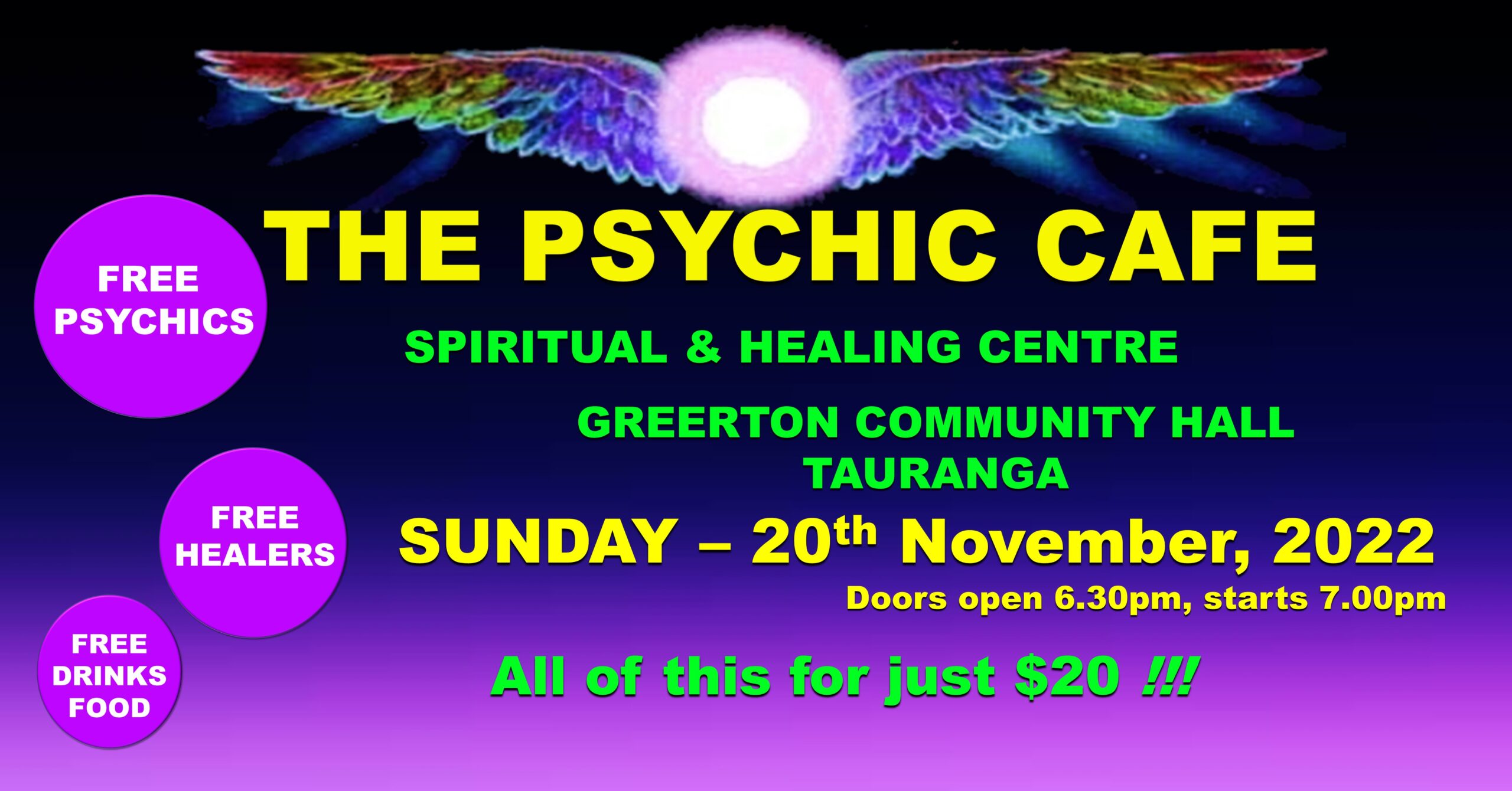 Read more about the article Psychic Cafe Spiritual Meet 20 November!!!