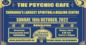 Read more about the article PSYCHIC CAFE SUNDAY 16th OCTOBER 2022!!!