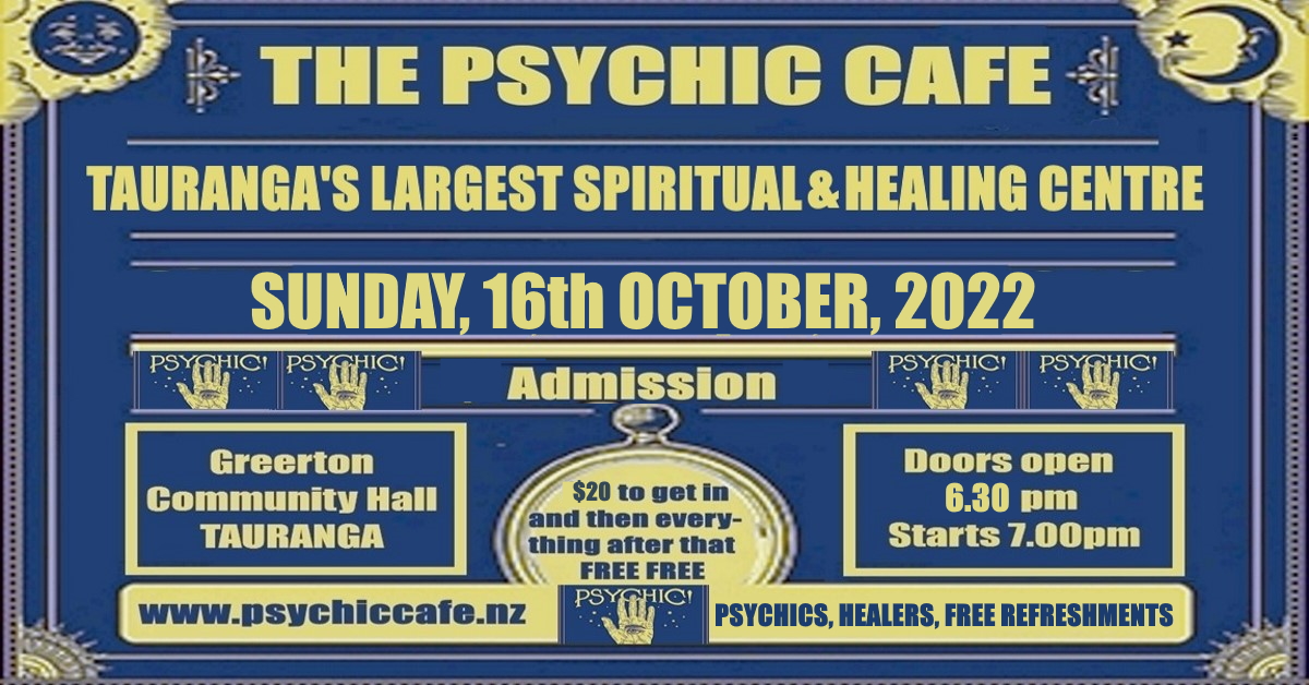 You are currently viewing PSYCHIC CAFE SUNDAY 16th OCTOBER 2022!!!