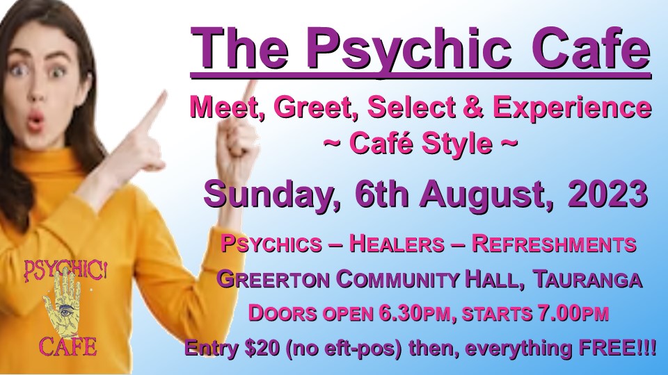 Read more about the article Psychic Cafe Meets Next 6th August 2023