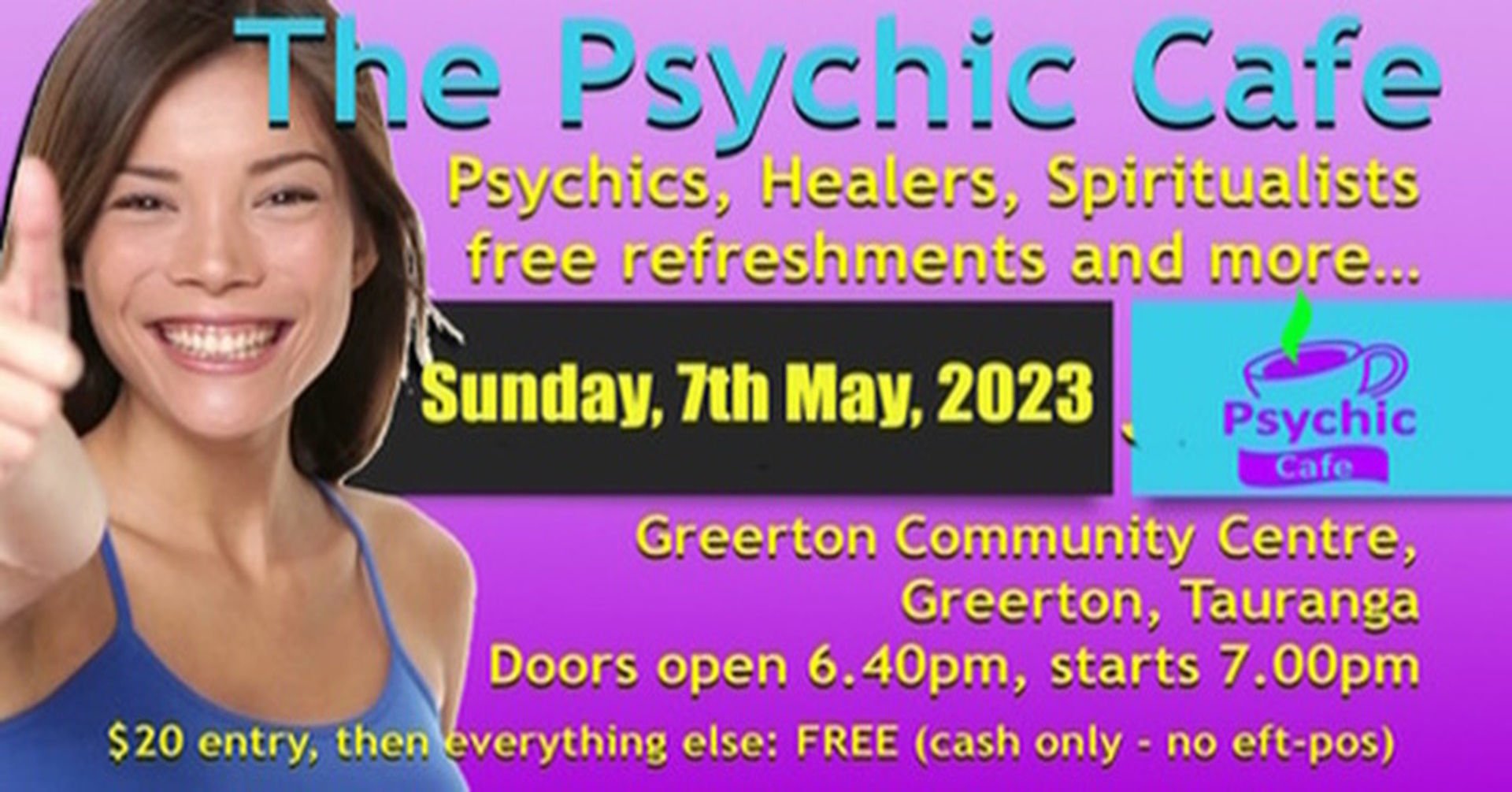 Read more about the article Psychic Cafe Meets 7th May!!!
