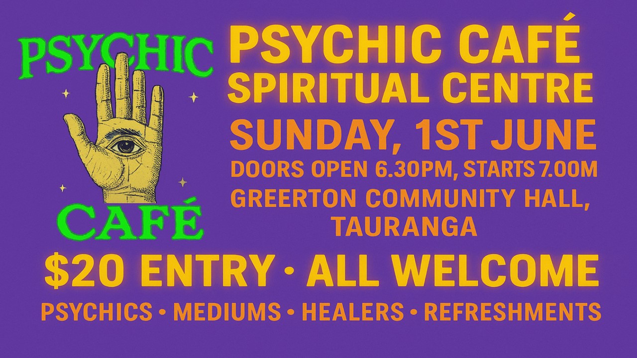Read more about the article Psychic Cafe meets 1st June, 2025!