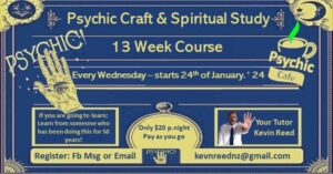 Read more about the article Learn Psychic Craft/Do Spiritual Study!