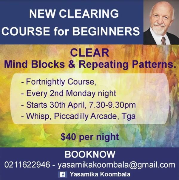 Read more about the article NEW Tauranga Beginners CLEARING Course