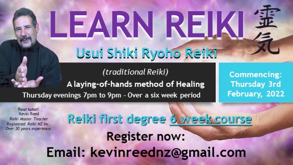 Learn Traditional Reiki from Reiki Master: Kevin Reed