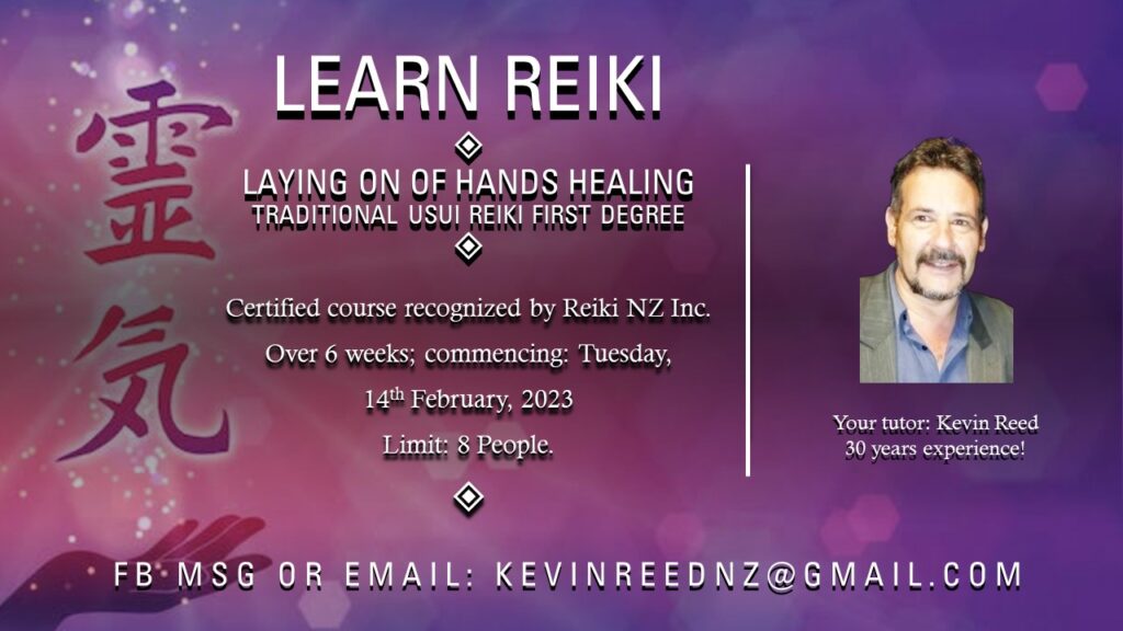 Learn reiki psychic cafe tauranga