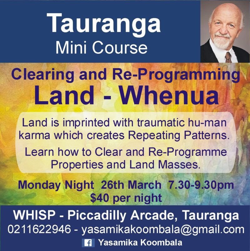 Read more about the article LAND – WHENUA CLEARING and REPROGRAMMING