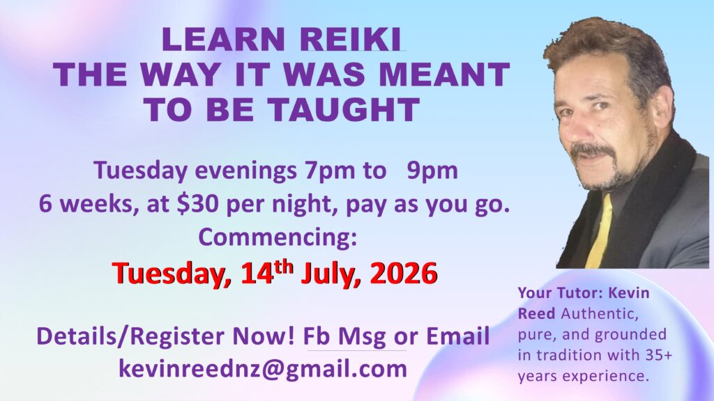 Learn Reiki the way it was meant to be taught