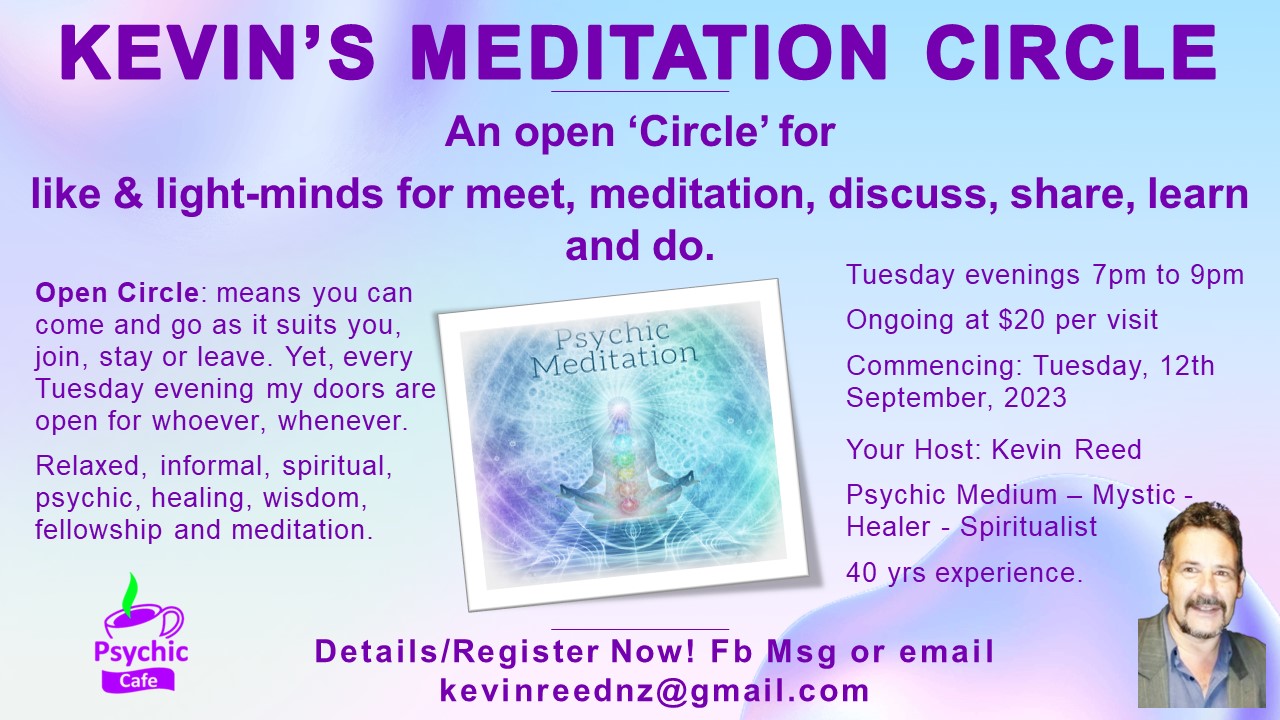 Read more about the article Kevin Reed’s Meditation Circle