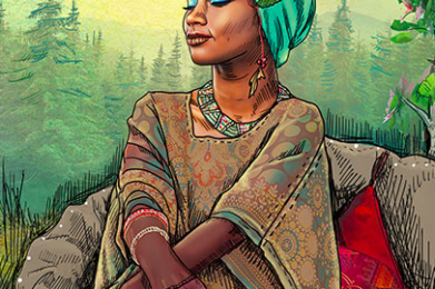 Queen of pentacles