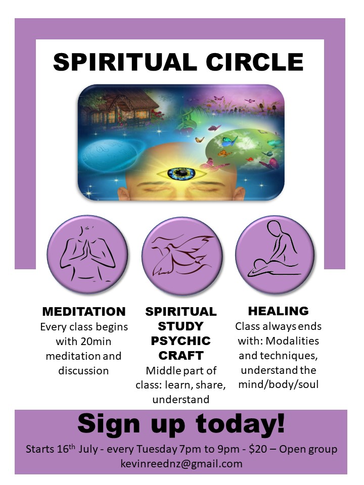 Finally, a Spiritual Development Open Circle you can attend!